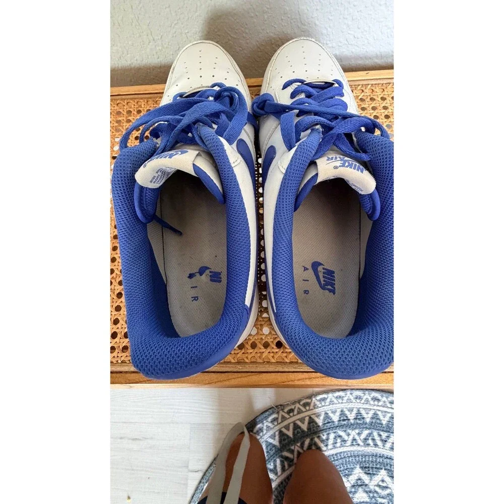 Nike Air Force 1 White & Blue – Men’s Size 13